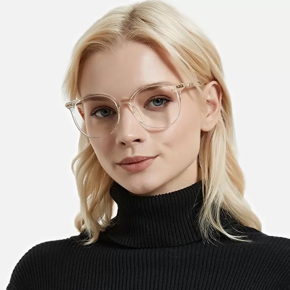 FIRMOO CLEAR ROUND FRAMES S939 (52-18-148) BRAND NEW - Picture 4 of 5